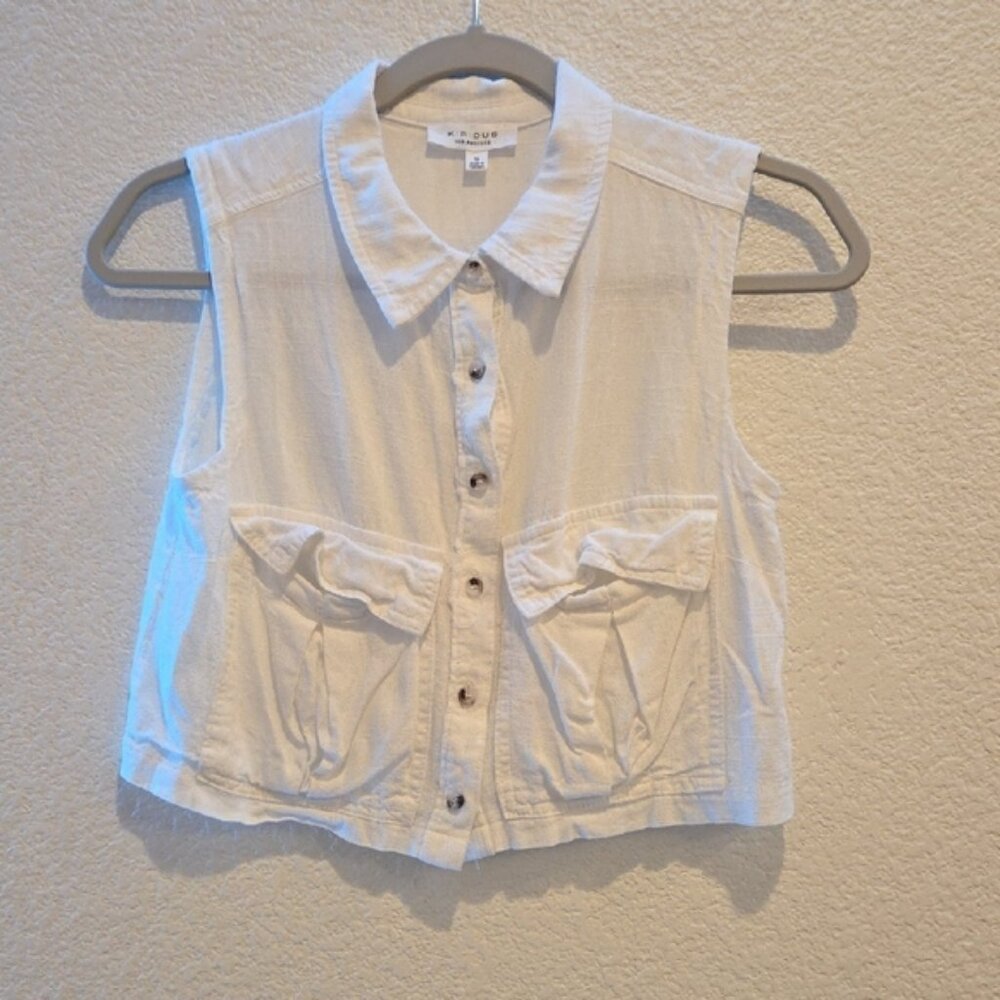 Kirious Sleeveless Top .. Size Small